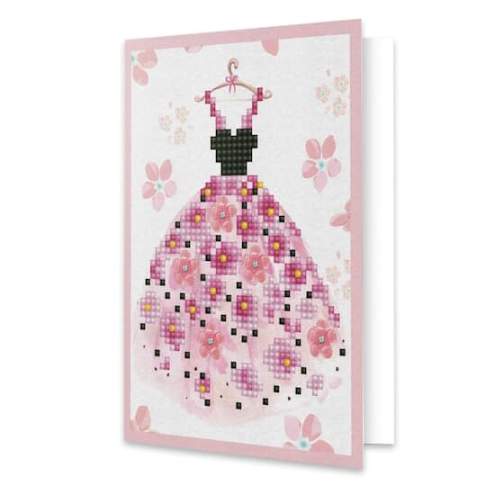 Diamond Dotz&#xAE; Beginner Party Time Diamond Painting Card Kit